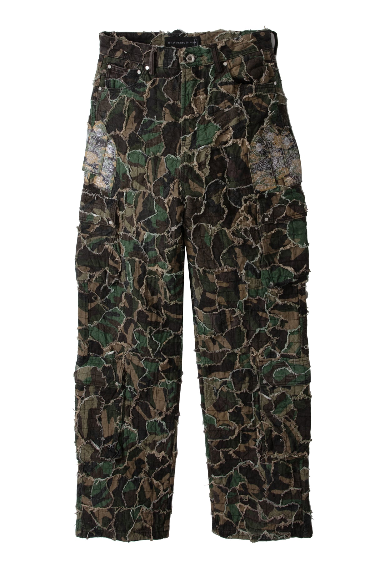 WASHED CAMO CARGO PANT – WHO DECIDES WAR