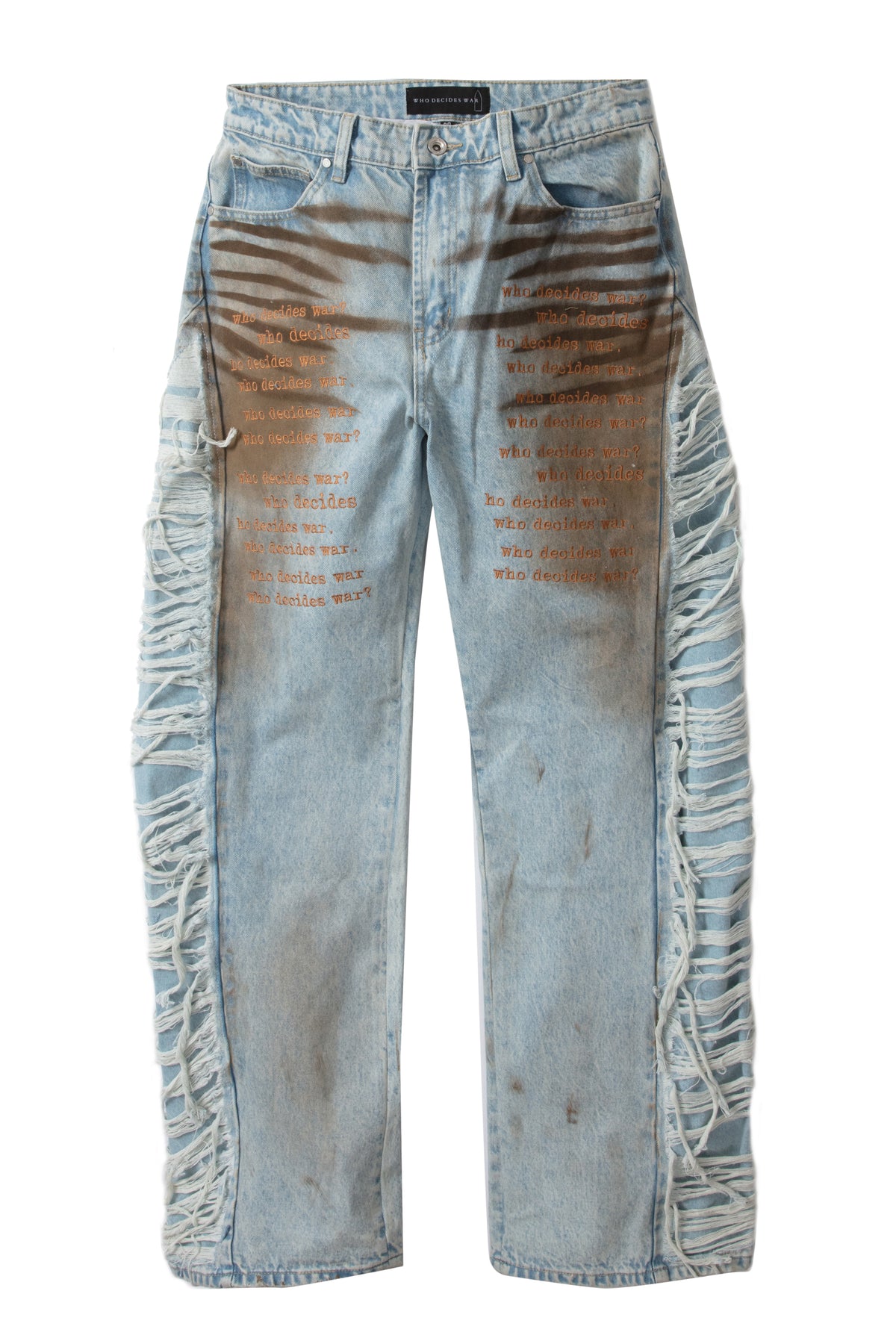 MECHANIC ULTRA FLARE DENIM – WHO DECIDES WAR