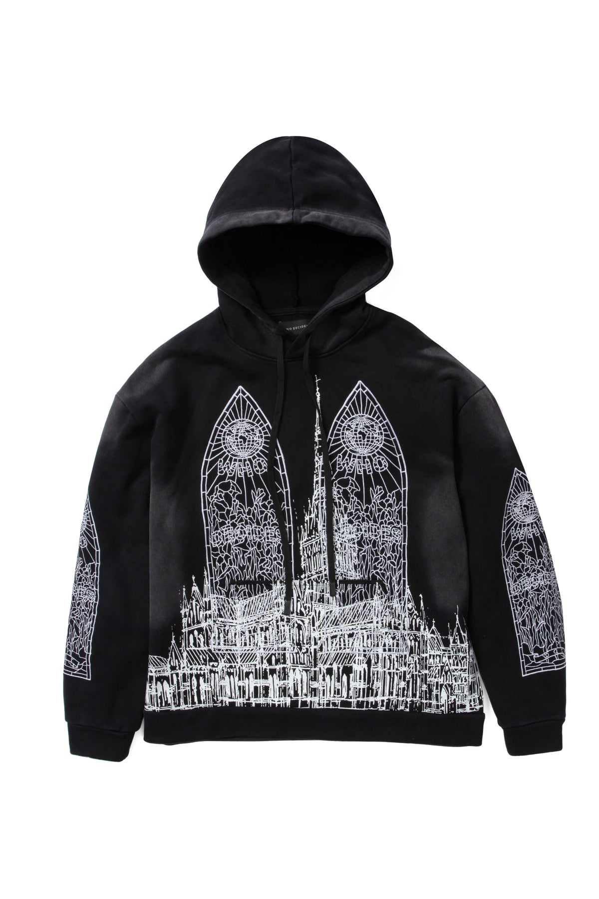 OVERSIZED DROP SHOULDER SIDE SPLIT JUMPER CALL OF THE CATHEDRAL