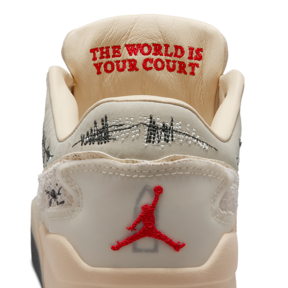 Téla D’Amore x Jordan Flight Court “The World Is Your Court”