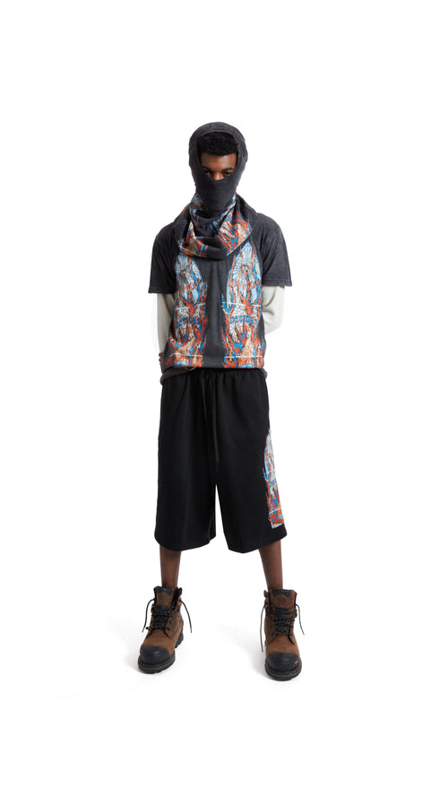 NYC Flame Glass T Shirt