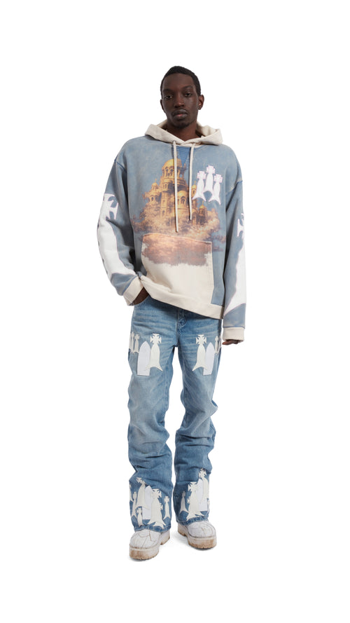 CASTLE HOODED PULLOVER