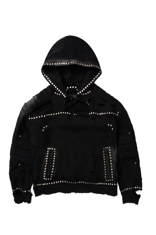 HARDWARE AMOUR HOODED PULLOVER