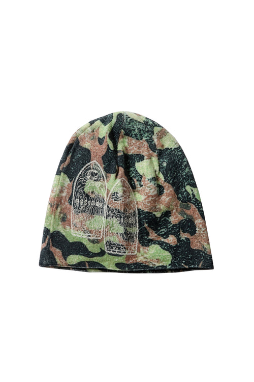 FLAME CAMO KNIT HAT