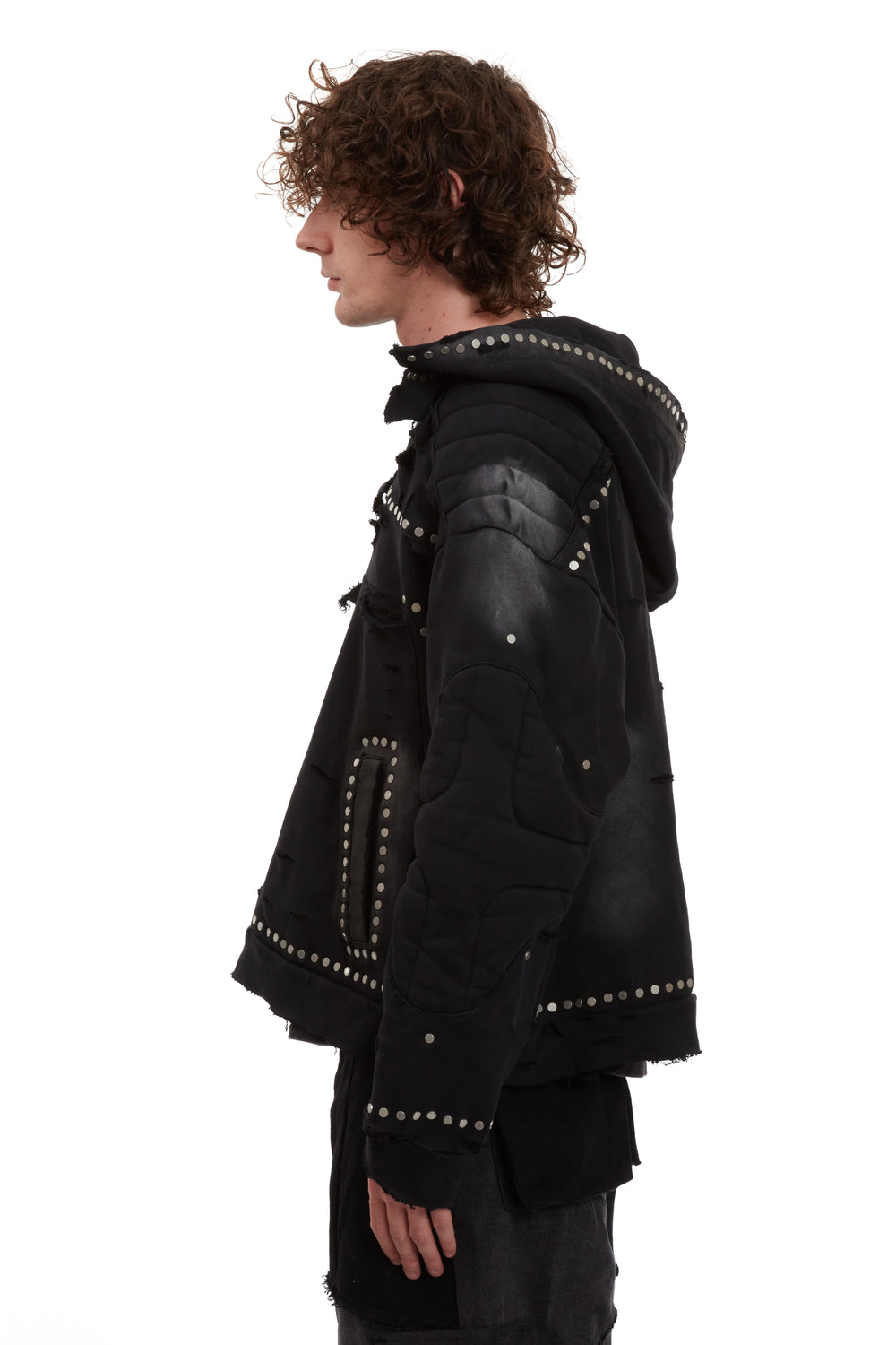 HARDWARE AMOUR HOODED PULLOVER