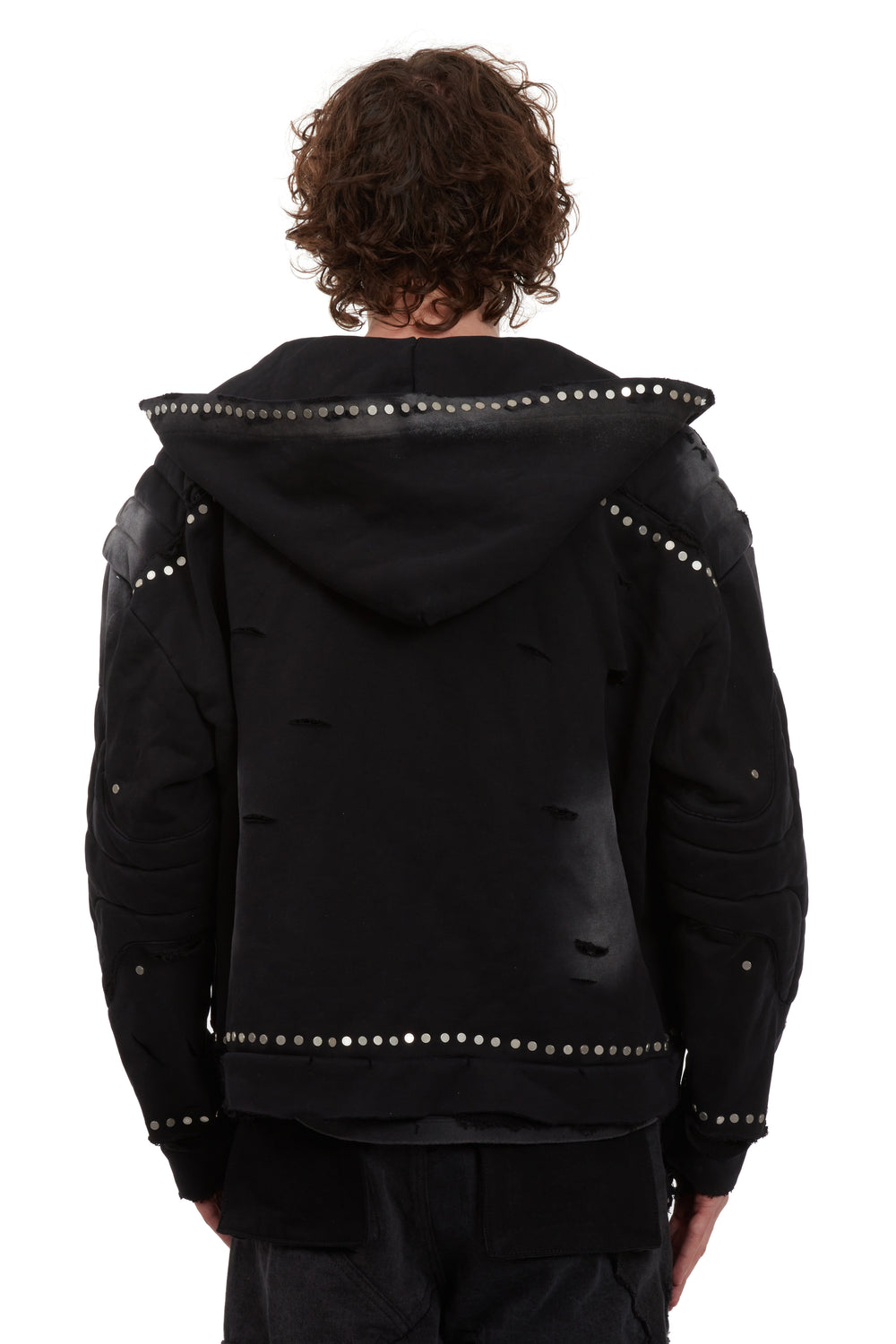 HARDWARE AMOUR HOODED PULLOVER