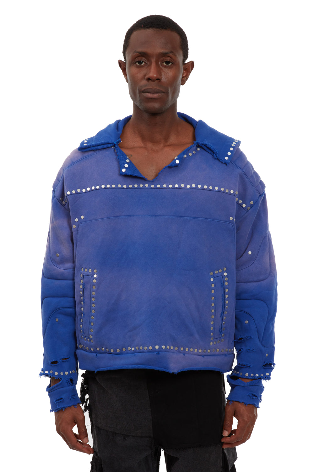 HARDWARE AMOUR HOODED PULLOVER