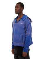 HARDWARE AMOUR HOODED PULLOVER