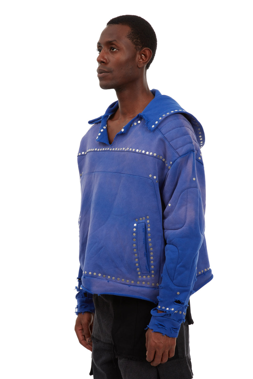 HARDWARE AMOUR HOODED PULLOVER