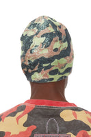 FLAME CAMO KNIT HAT