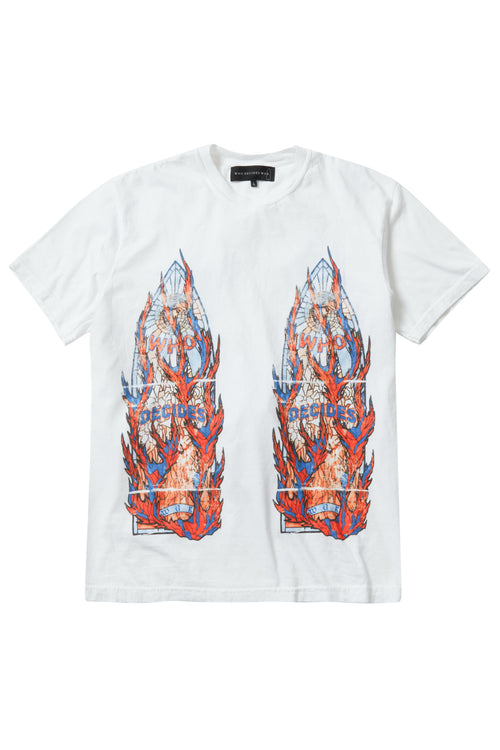 NYC Flame Glass T Shirt
