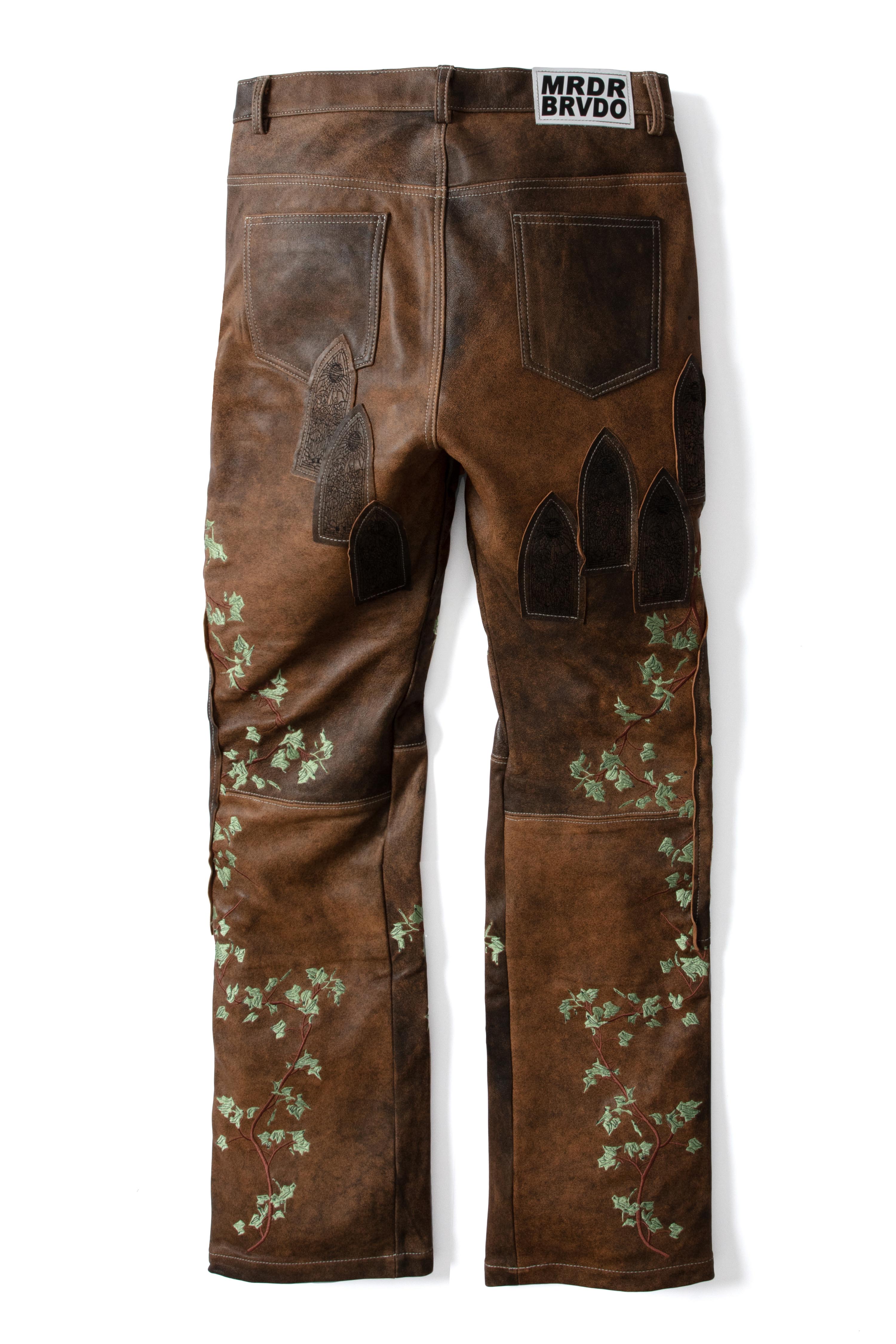GARDEN GLASS PATCHED PANT
