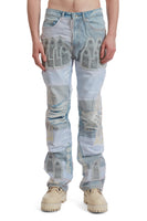 WDW WINGED ORGANZA DENIM