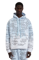 WDW SCRIPTURE HOODED PULLOVER
