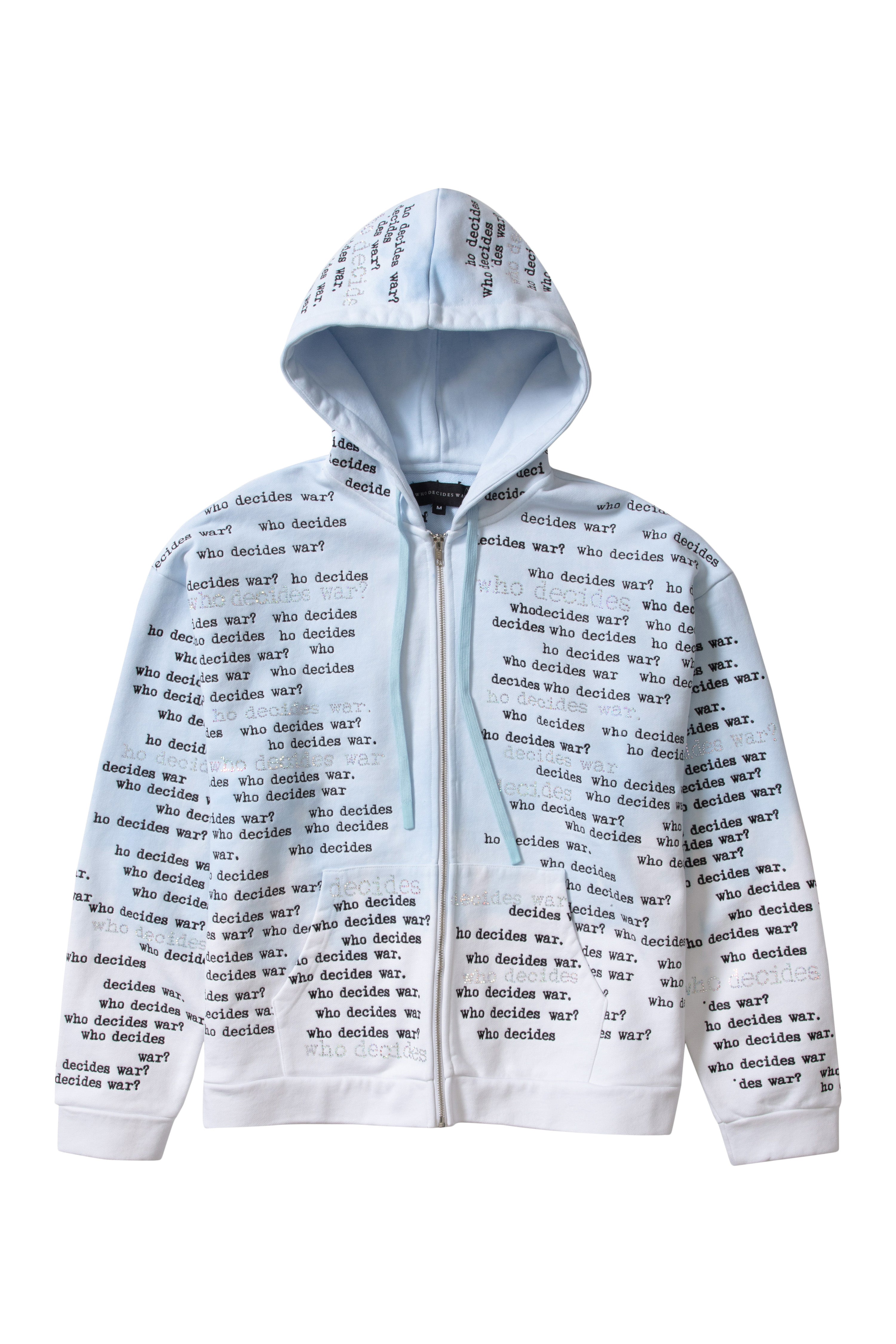 WDW SCRIPTURE ZIPPER HOODIE