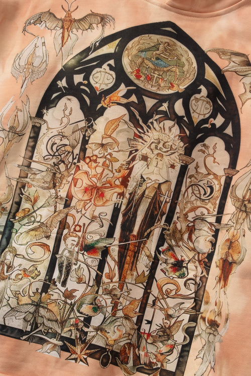 GLEAMING HOODED PULLOVER