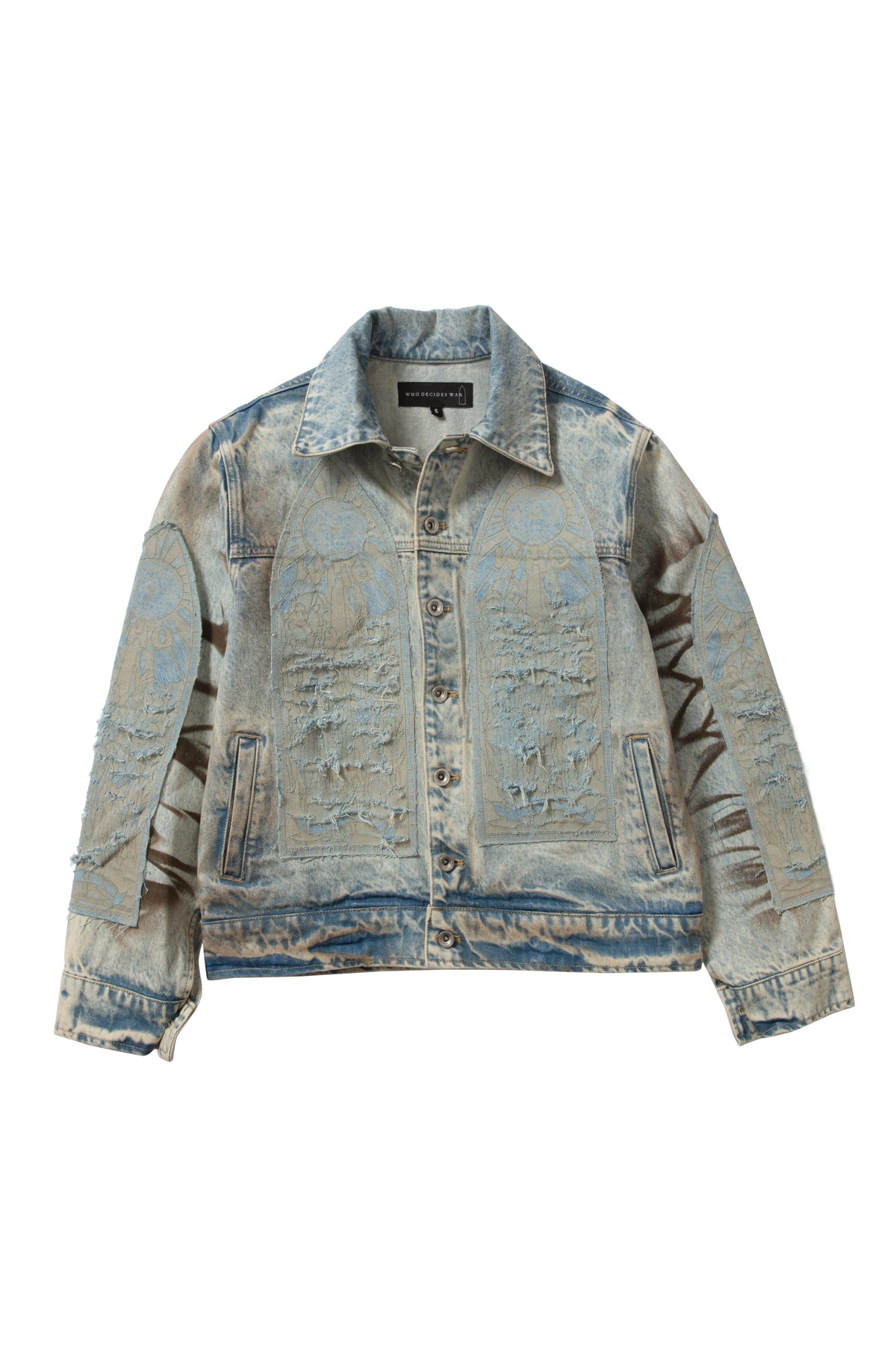 MECHANIC SIGNATURE TRUCKER JACKET – WHO DECIDES WAR