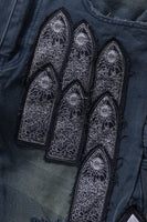 PATCH ARCHED CARPENTER SHORT
