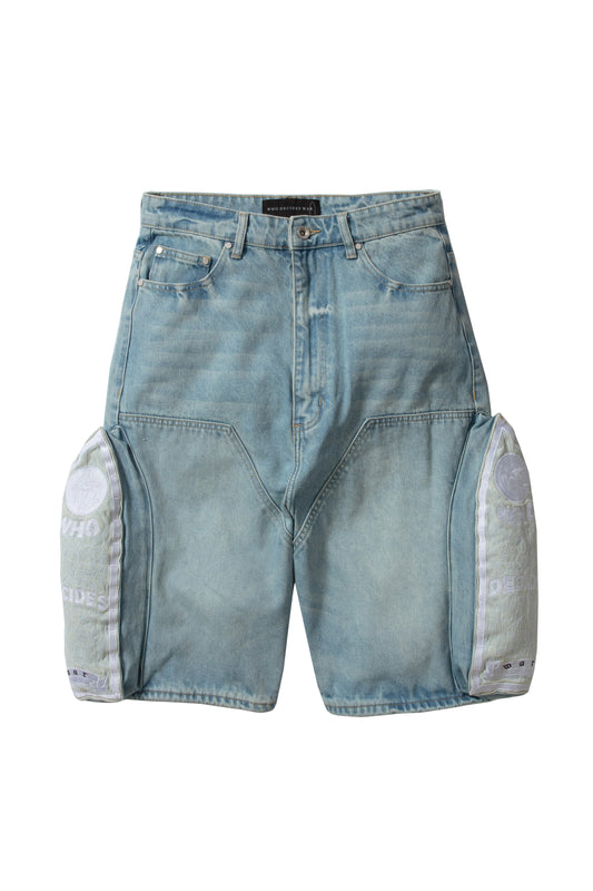 SIDE EMBROIDERY SHORT