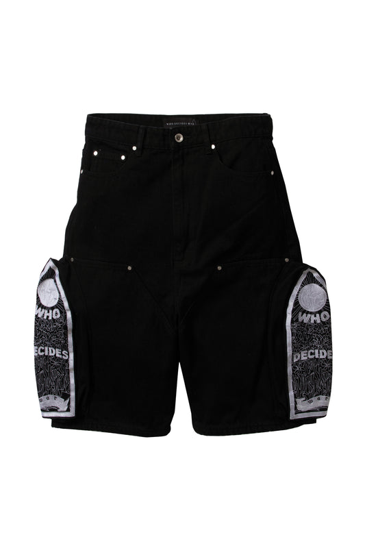 SIDE EMBROIDERY SHORT