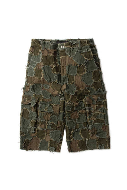 FIELD CAMO CARGO SHORT