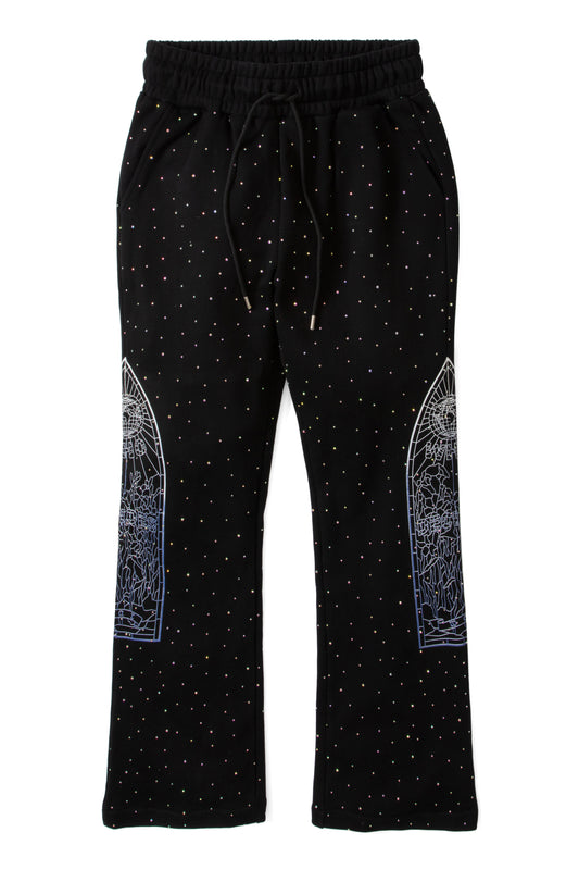 RHINESTONE SWEATPANT