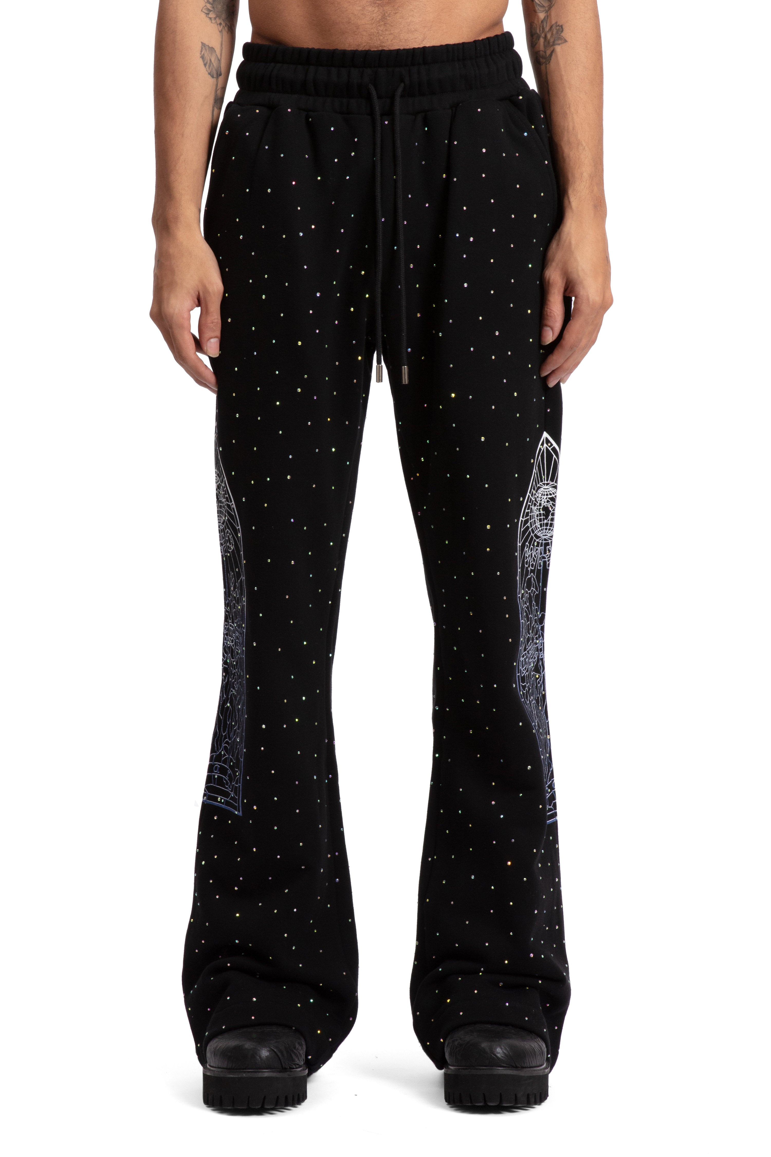 RHINESTONE SWEATPANT