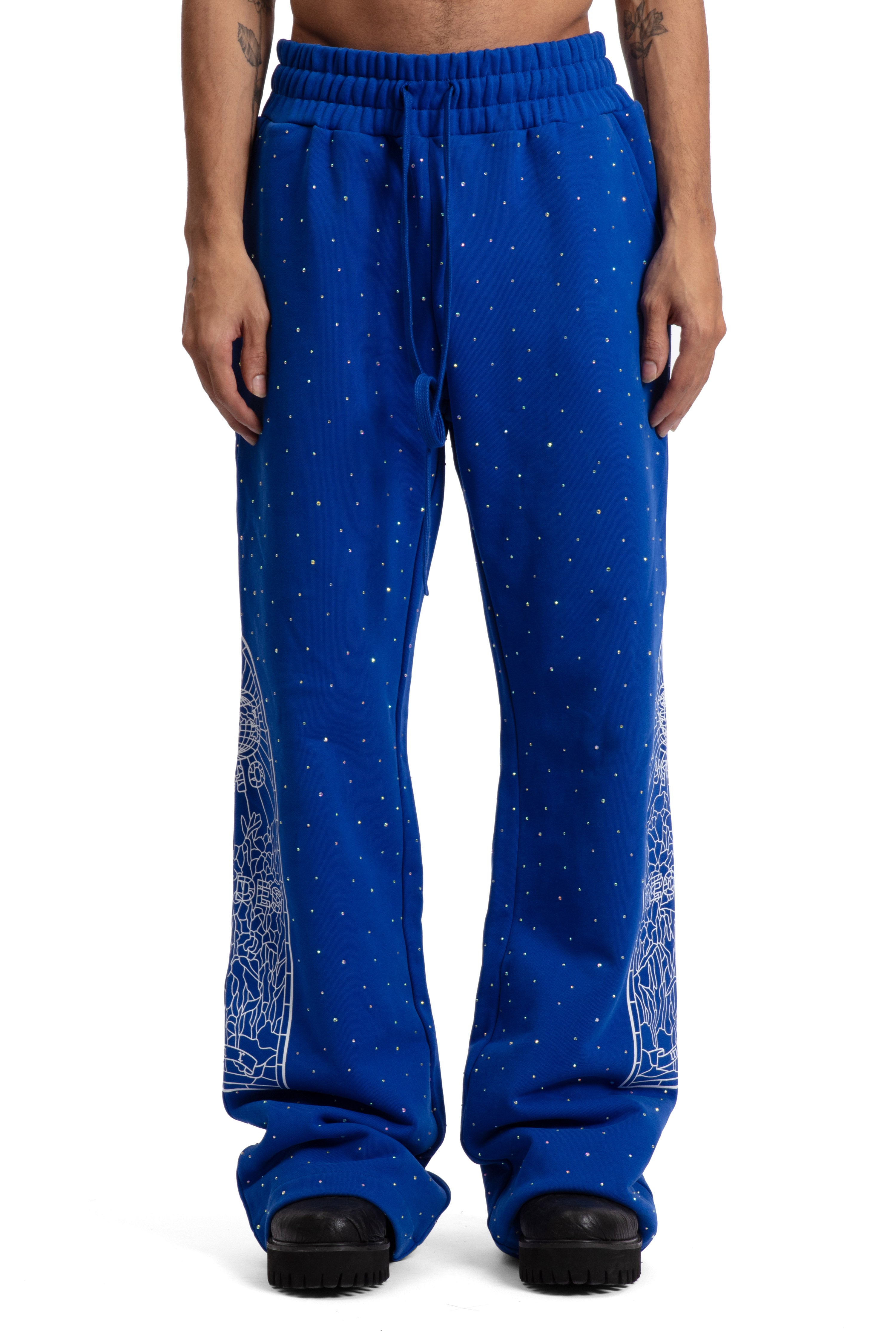 RHINESTONE SWEATPANT