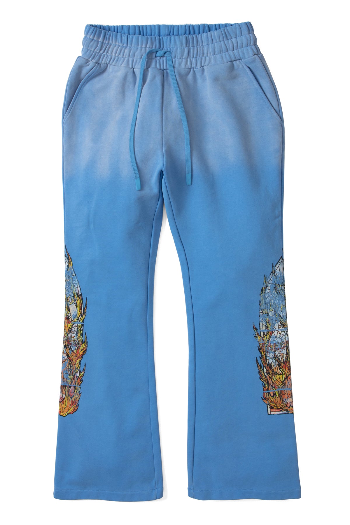 FADED FLAME GLASS SWEATPANT – WHO DECIDES WAR