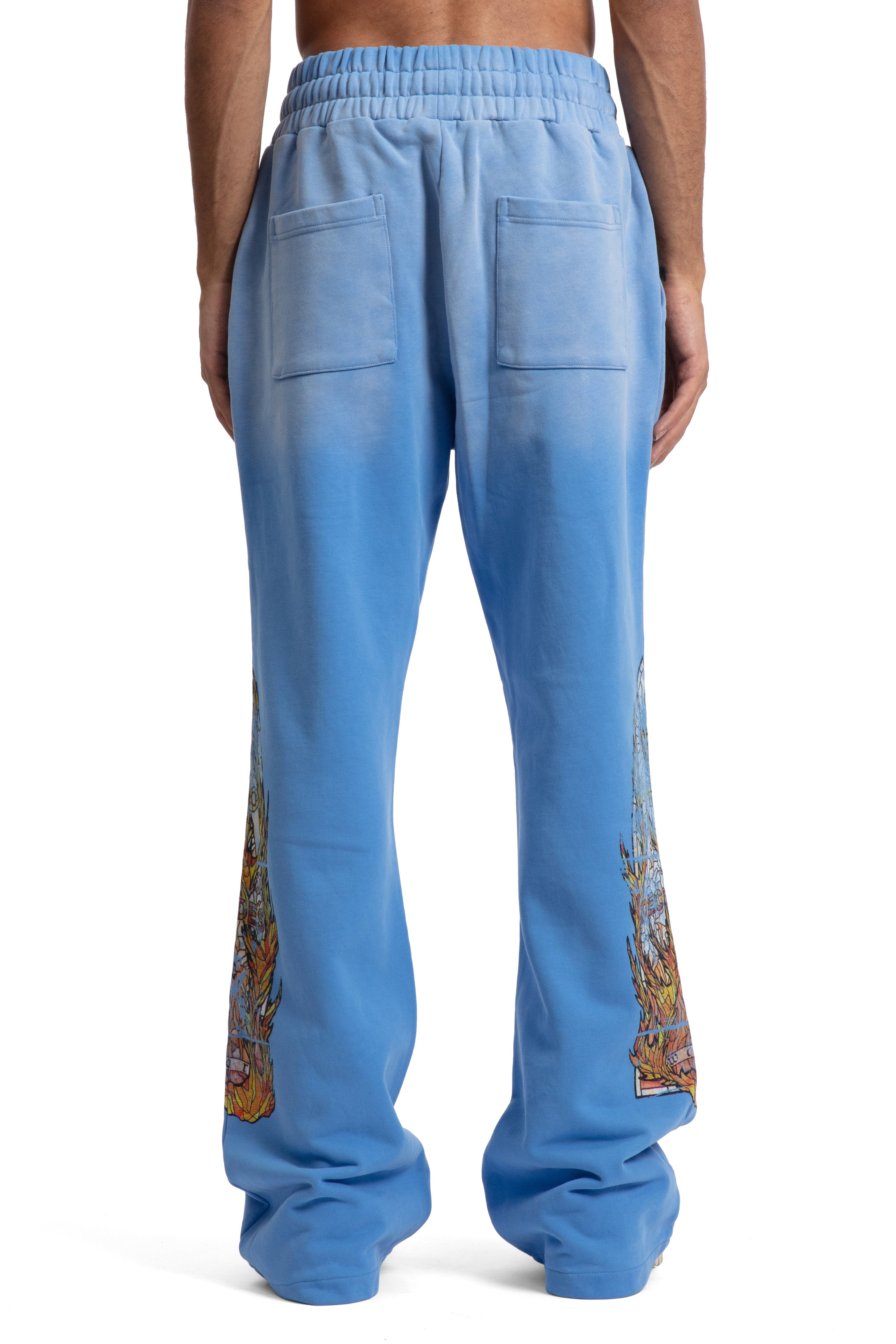 FADED FLAME GLASS SWEATPANT