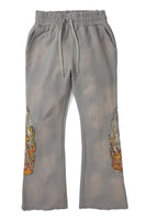 FADED FLAME GLASS SWEATPANT