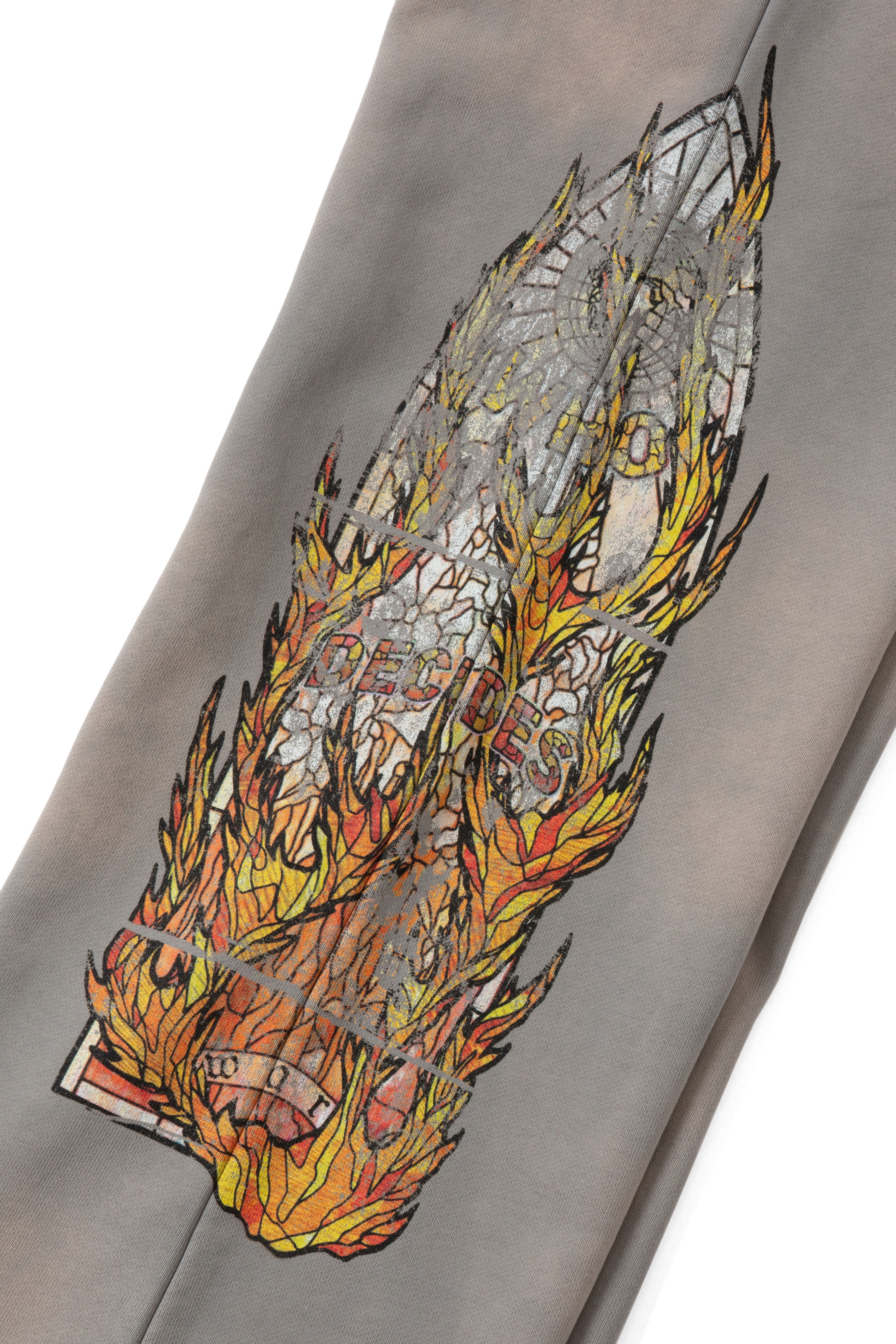 FADED FLAME GLASS SWEATPANT