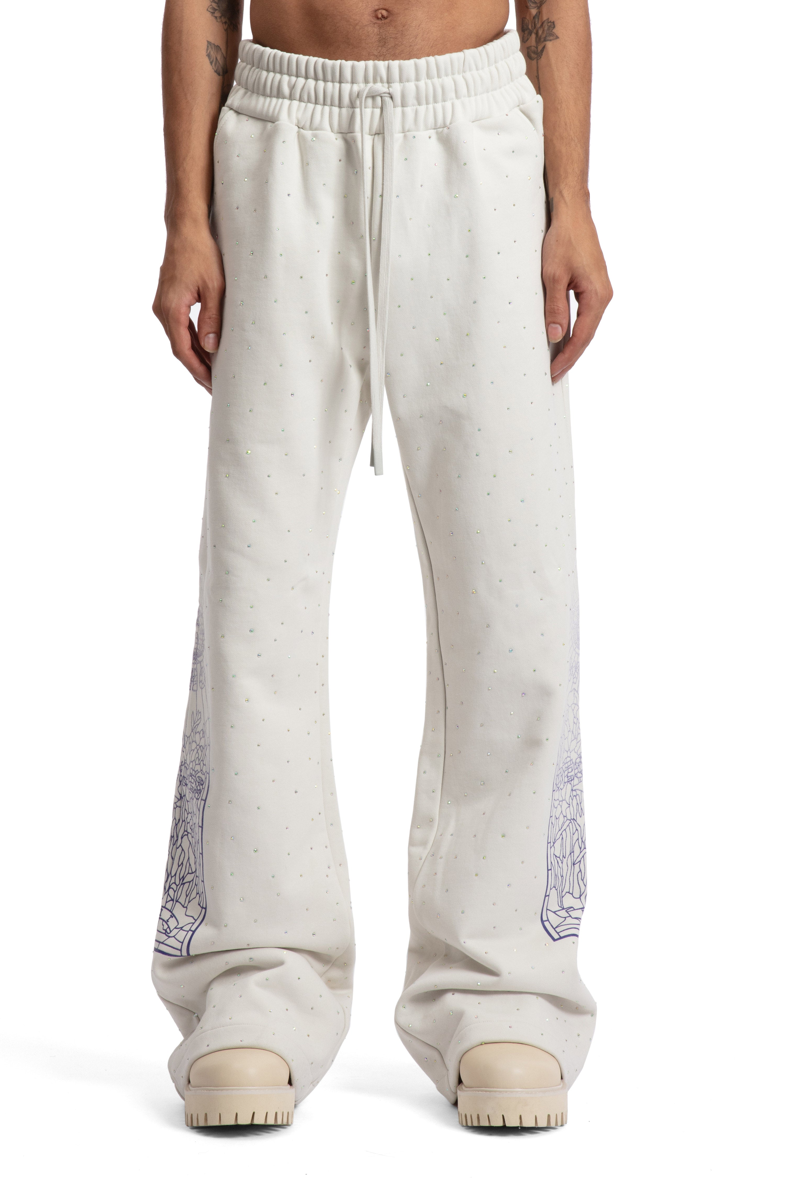 RHINESTONE SWEATPANT