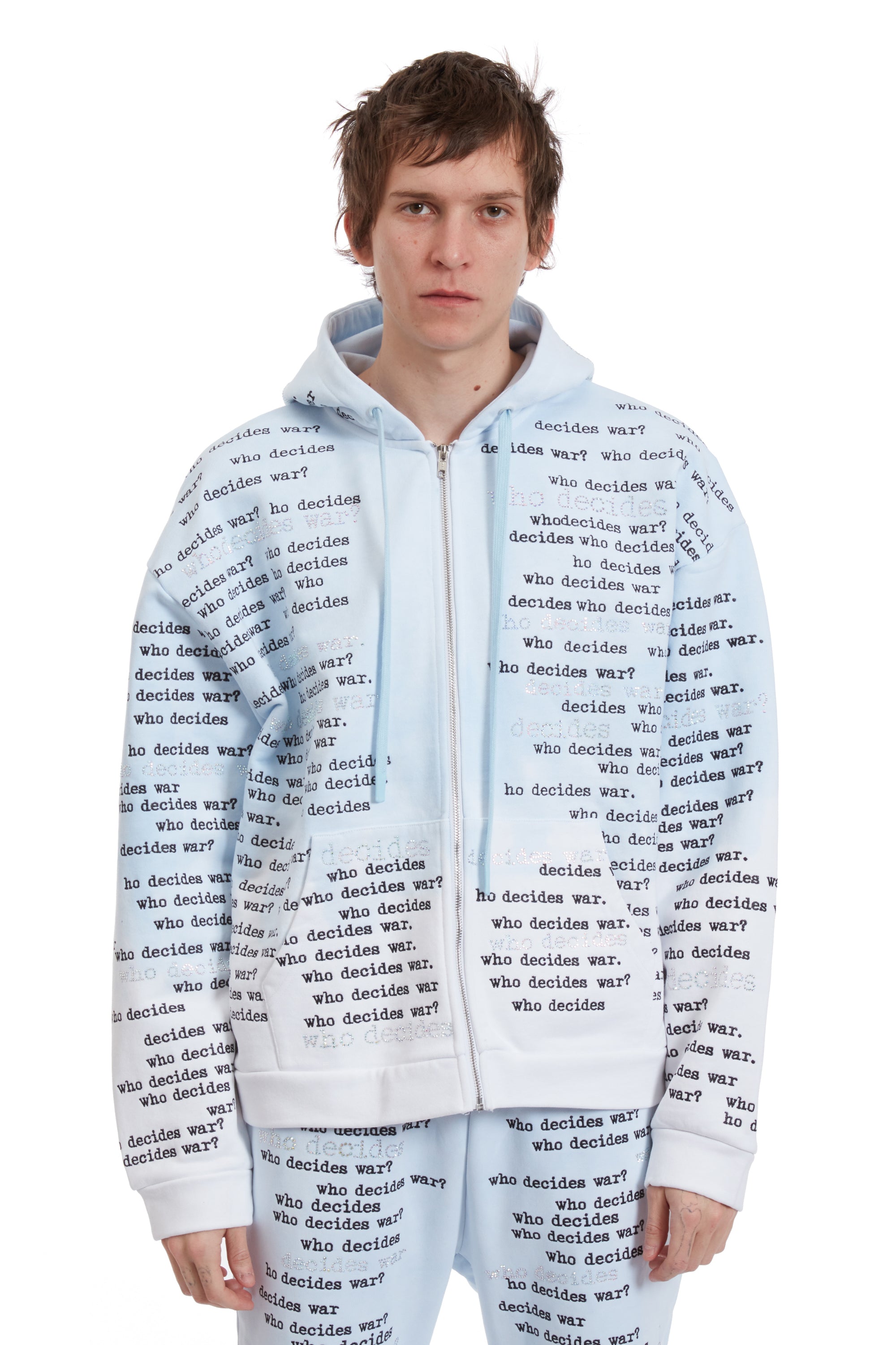WDW SCRIPTURE ZIPPER HOODIE