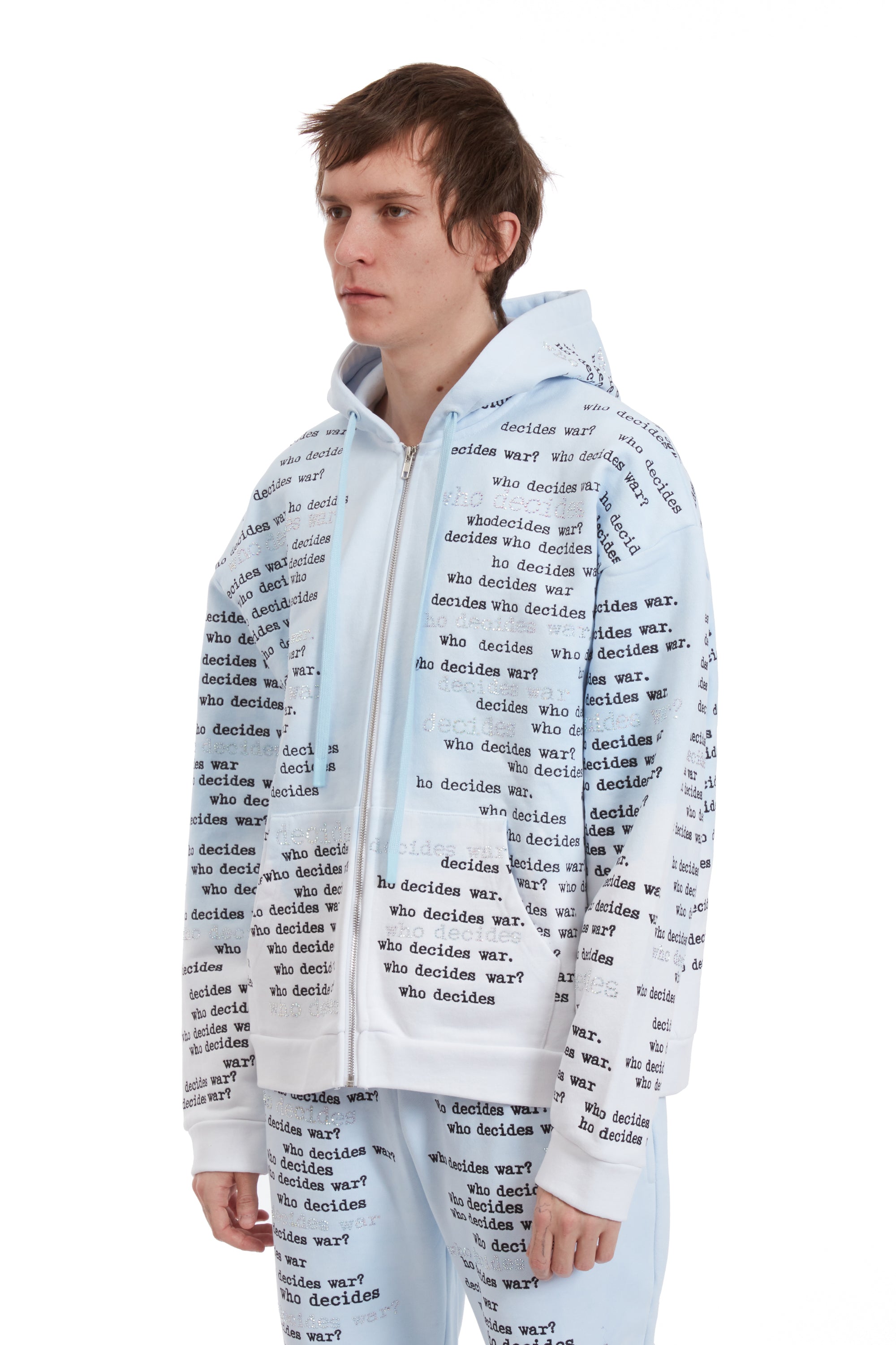 WDW SCRIPTURE ZIPPER HOODIE