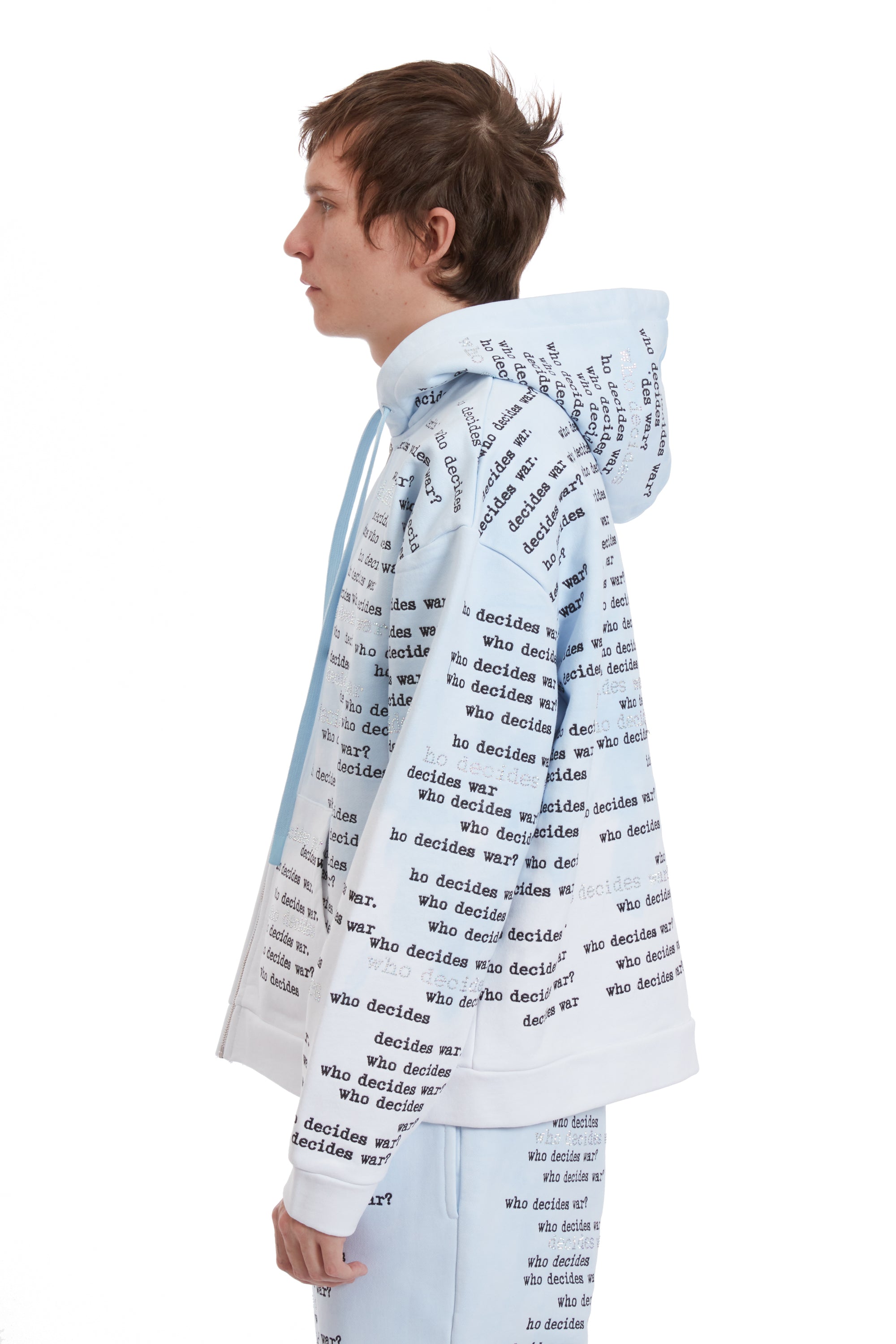 WDW SCRIPTURE ZIPPER HOODIE