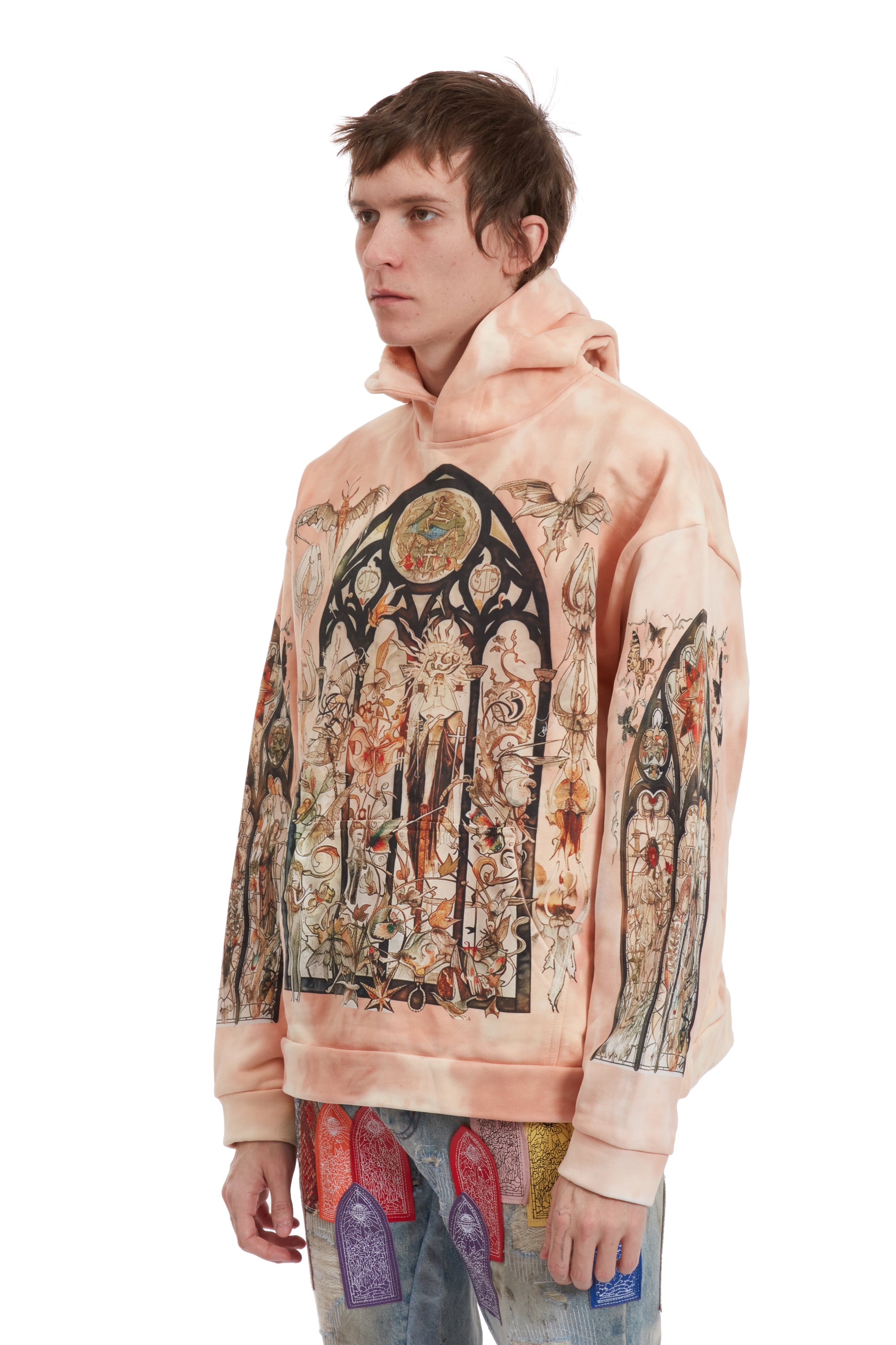 GLEAMING HOODED PULLOVER