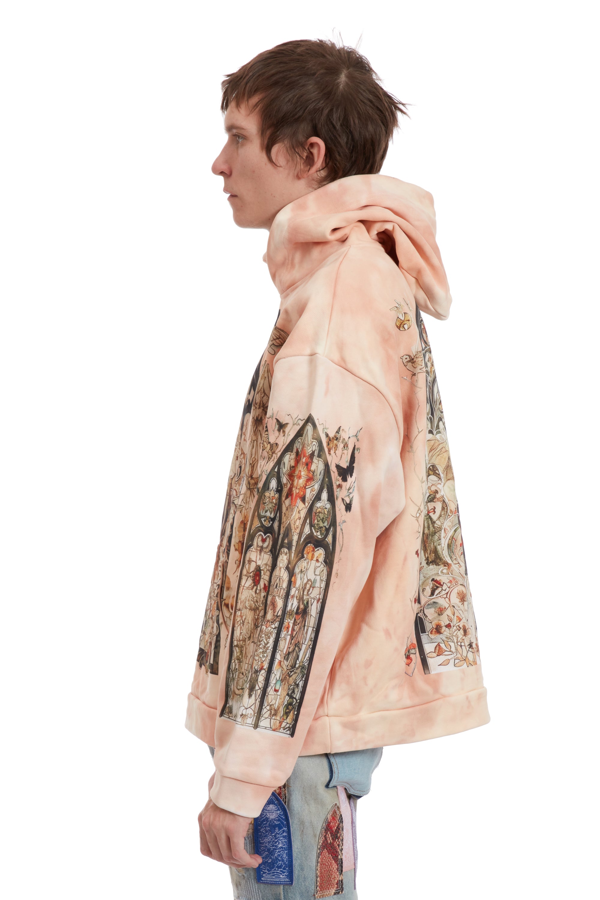 GLEAMING HOODED PULLOVER