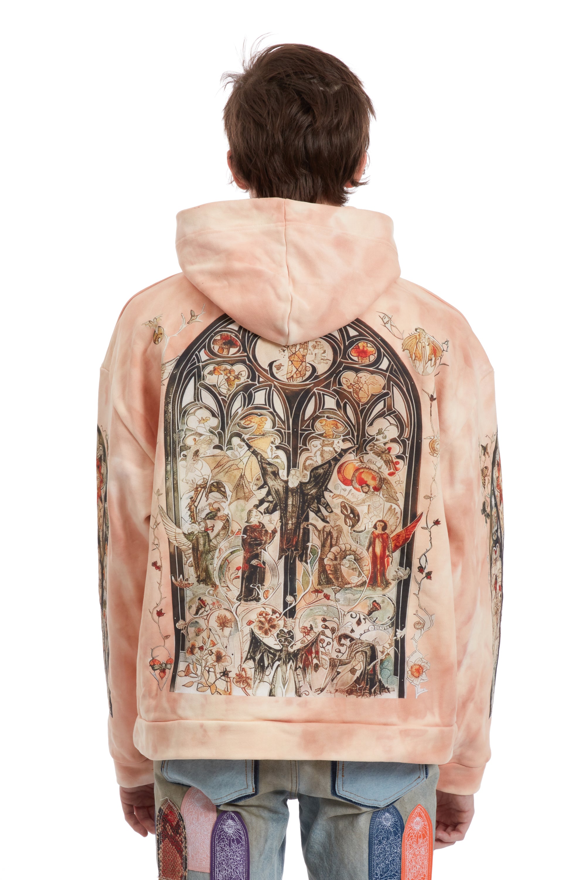 GLEAMING HOODED PULLOVER