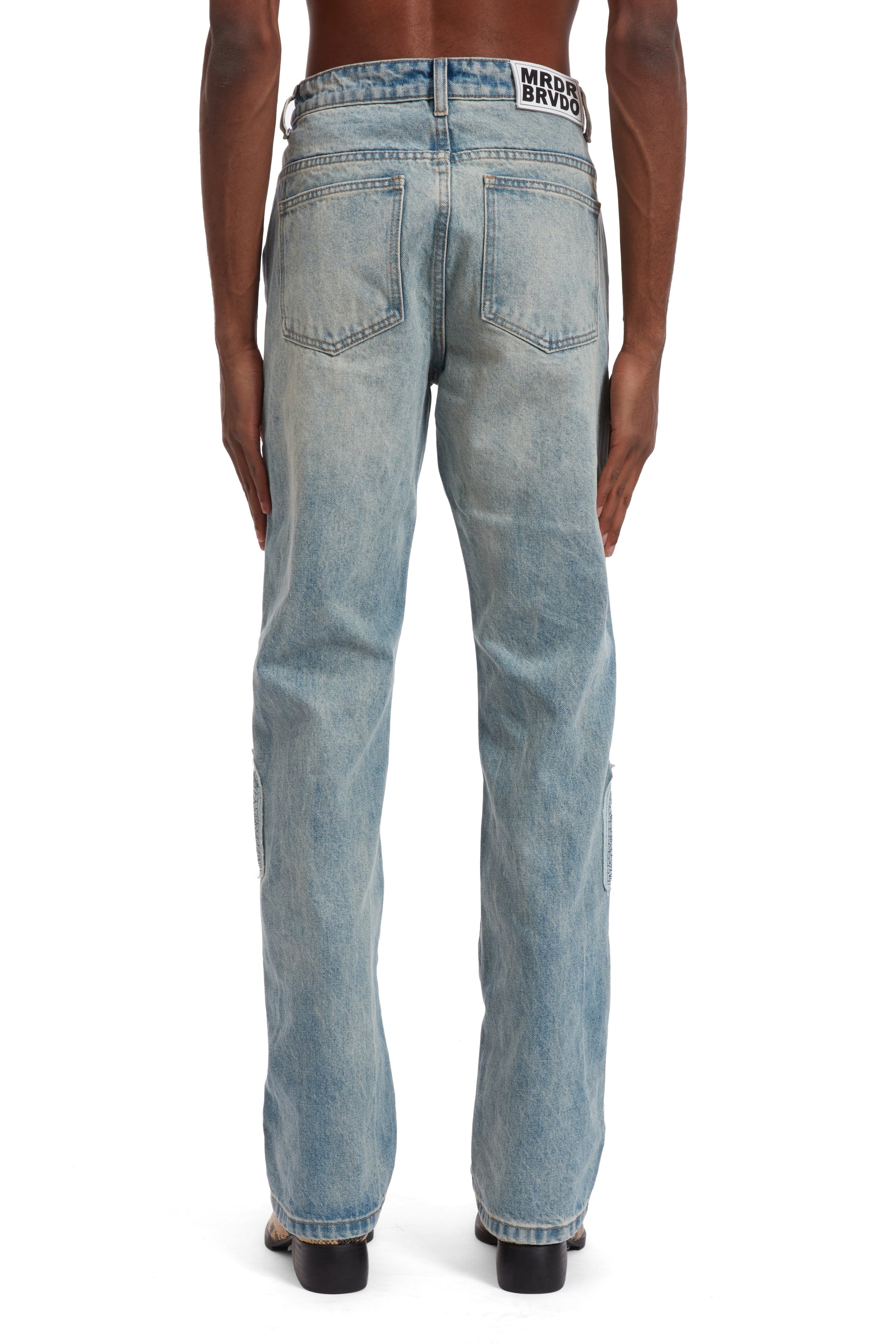 SCRATCHED DENIM