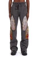 TRIPLE FLAME GLASS SWEATPANTS