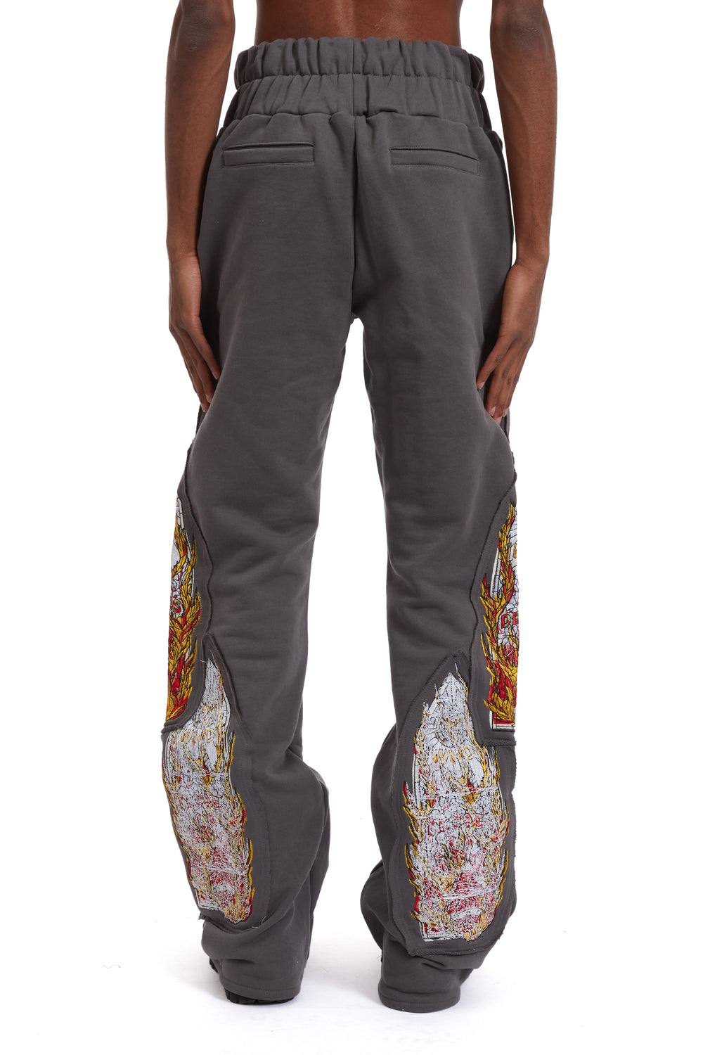 TRIPLE FLAME GLASS SWEATPANTS