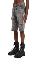 FLAME GLASS KNEE COVER SHORT