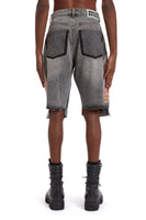 FLAME GLASS KNEE COVER SHORT
