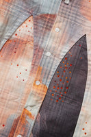 HOLLOW GLASS SUNFIRE BUTTON UP