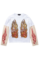 FLAME GLASS DOUBLE JERSEY