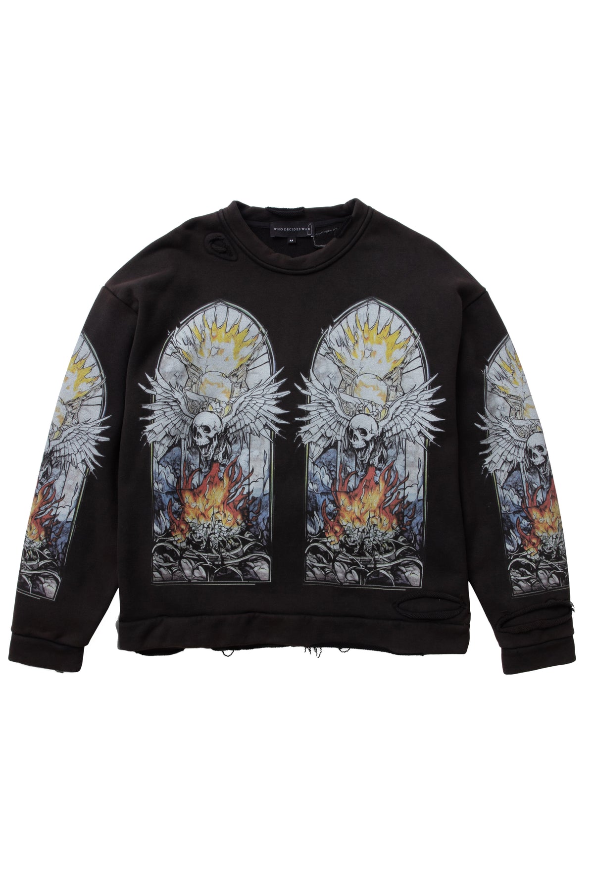 SKULL PULLOVER – WHO DECIDES WAR