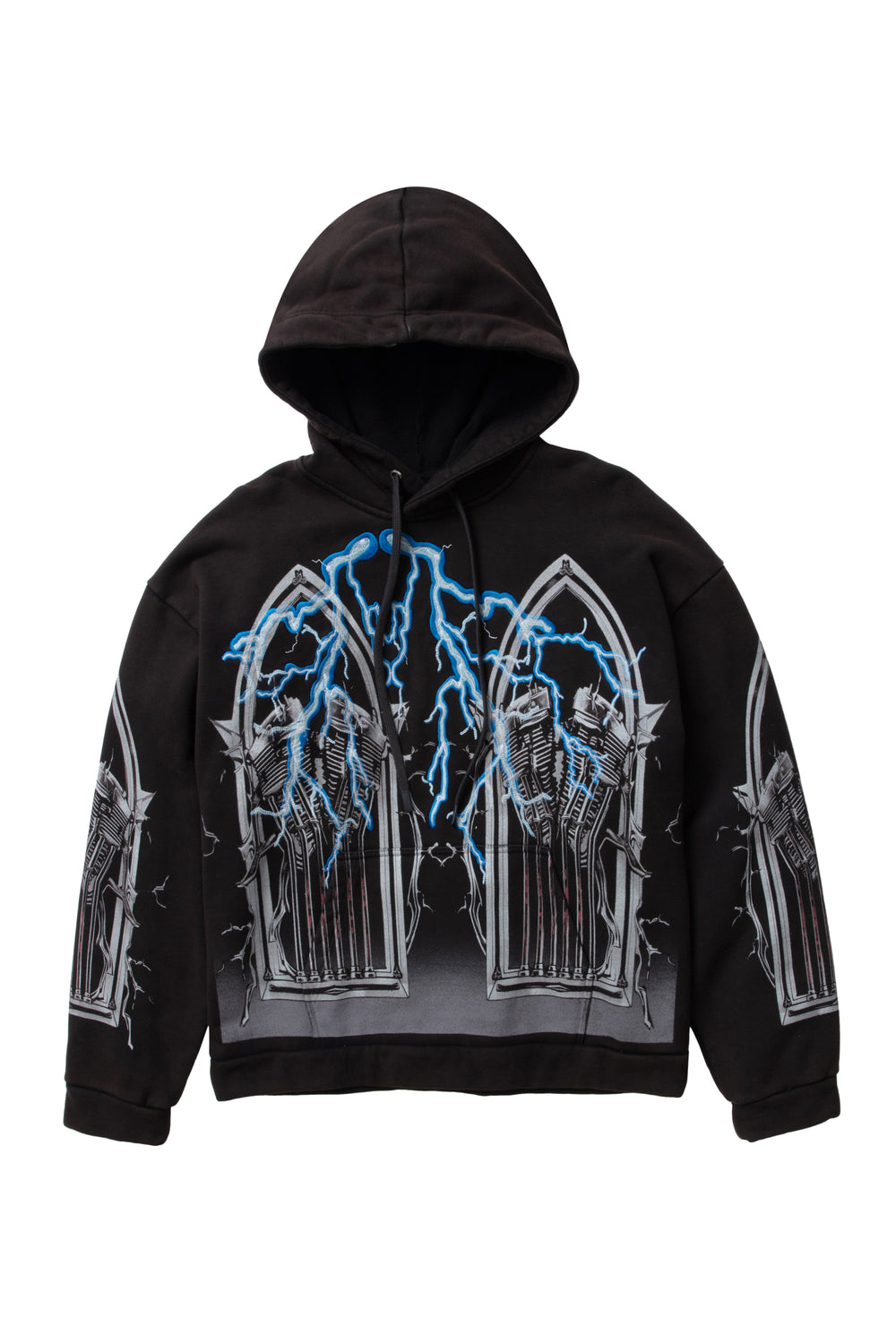 ENGINE HOODED PULLOVER
