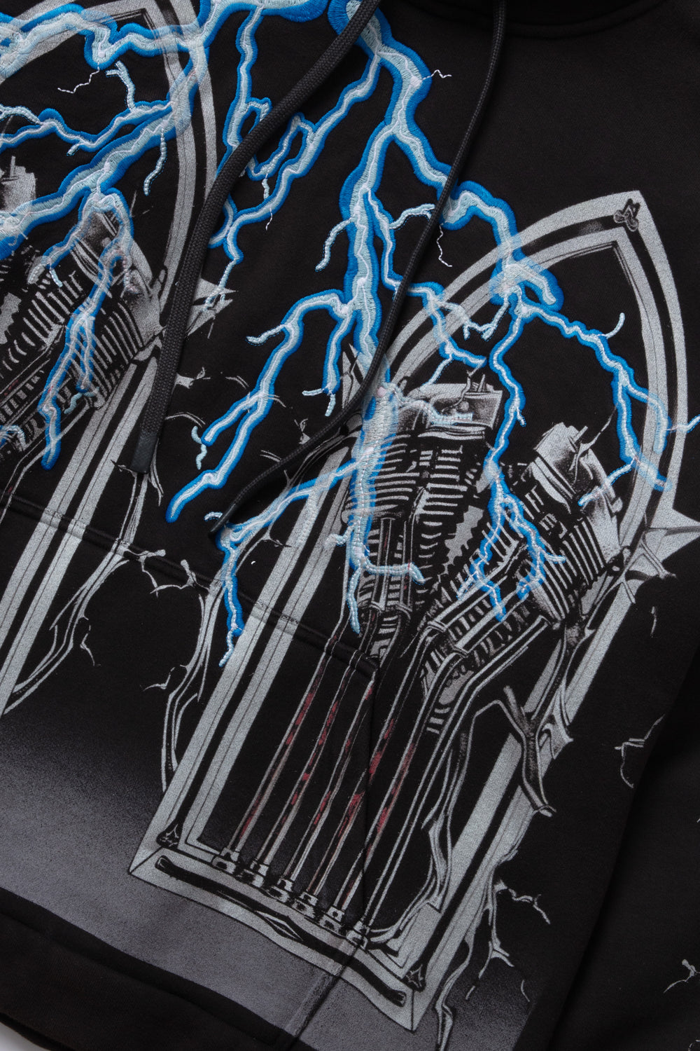 ENGINE HOODED PULLOVER