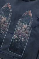 FADED HOODED PULLOVER